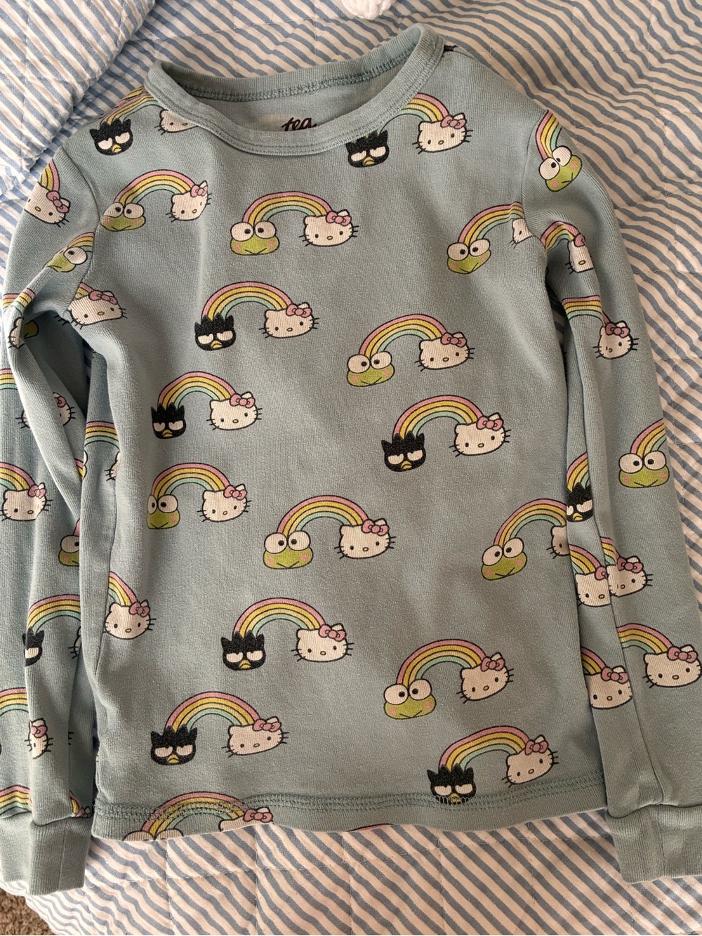 Tea Collection x Hello Kitty and Friends Long-Sleeve Rainbow Pajamas